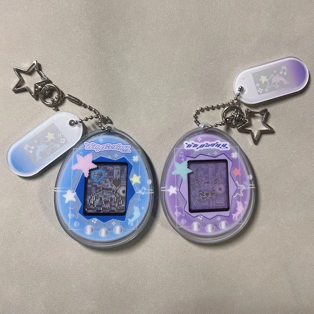 Tamagotchi Certificate of Authenticity keyring bora wts