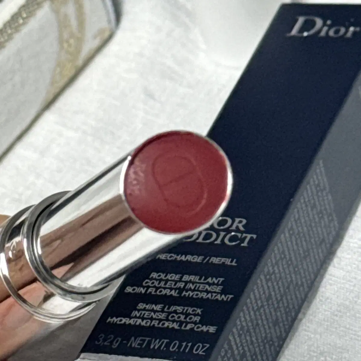 (새상품) 디올 립스틱 DIOR 8 + 골드 케이스 세트