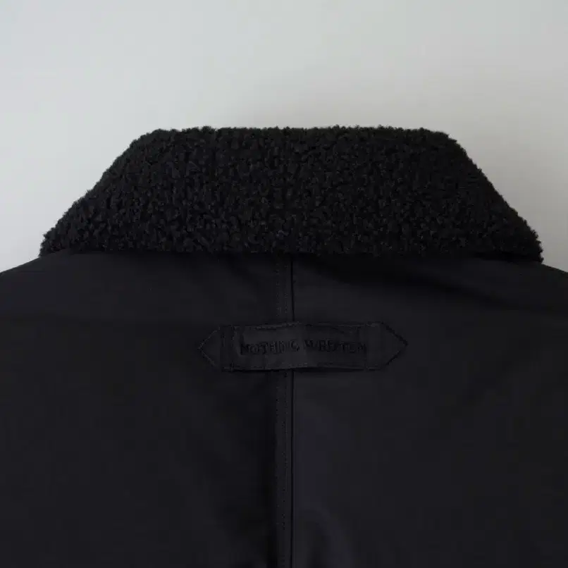 낫띵리튼 botti down half jacket (black)