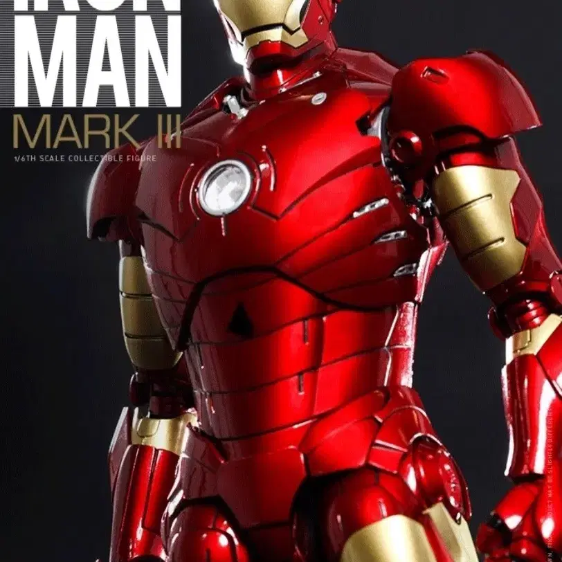 아이언맨 마크3 1/6 다이캐스트 HOT TOYS MMS256D07