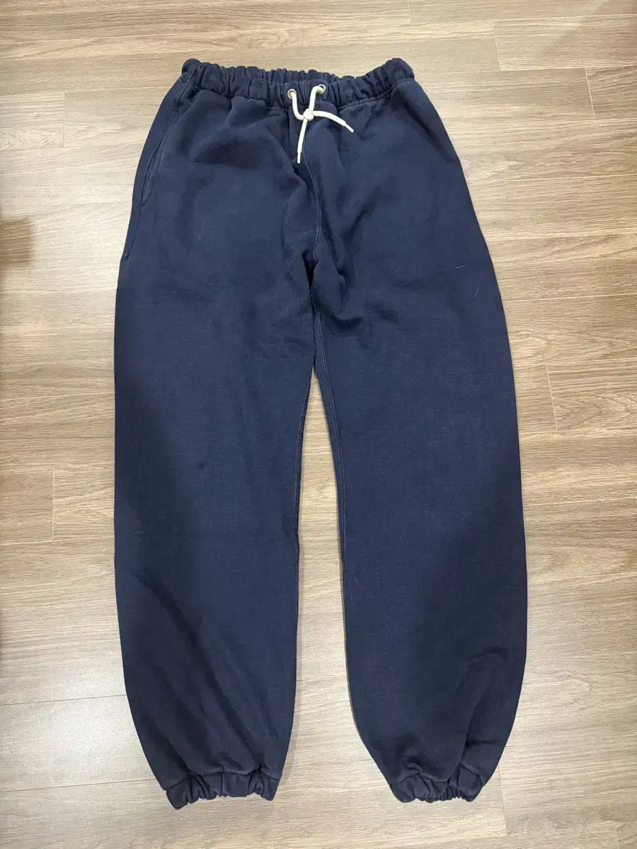 아웃스탠딩 REVERSE HEAVY SWEAT PANTS_NAVY