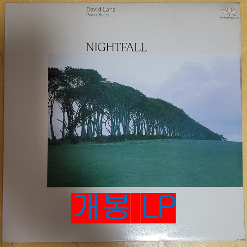 데이빗 란츠 (David Lanz) - Nightfall (개봉, LP)