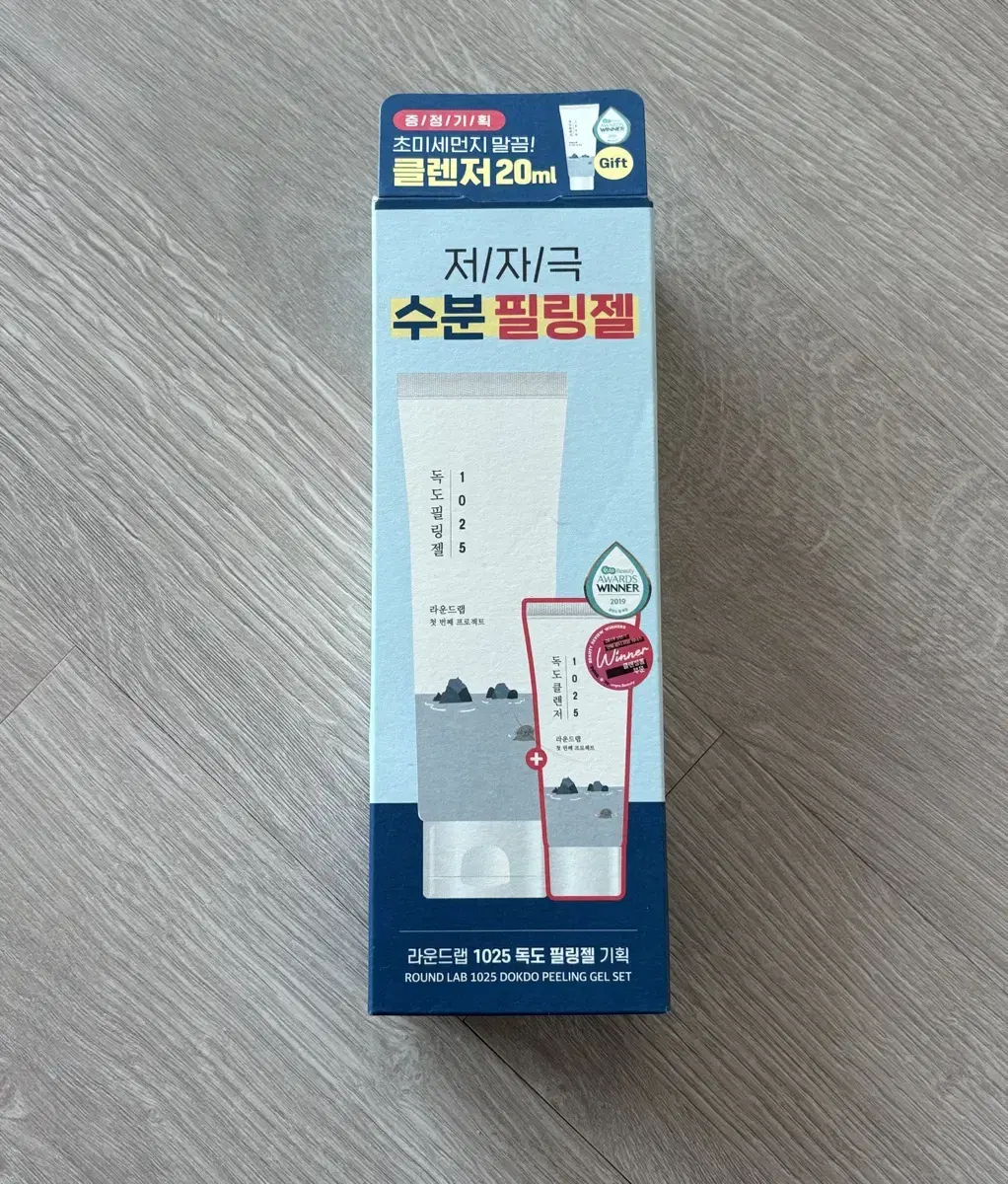 라운드랩 독도 필링젤 120ml + 클렌저 20ml