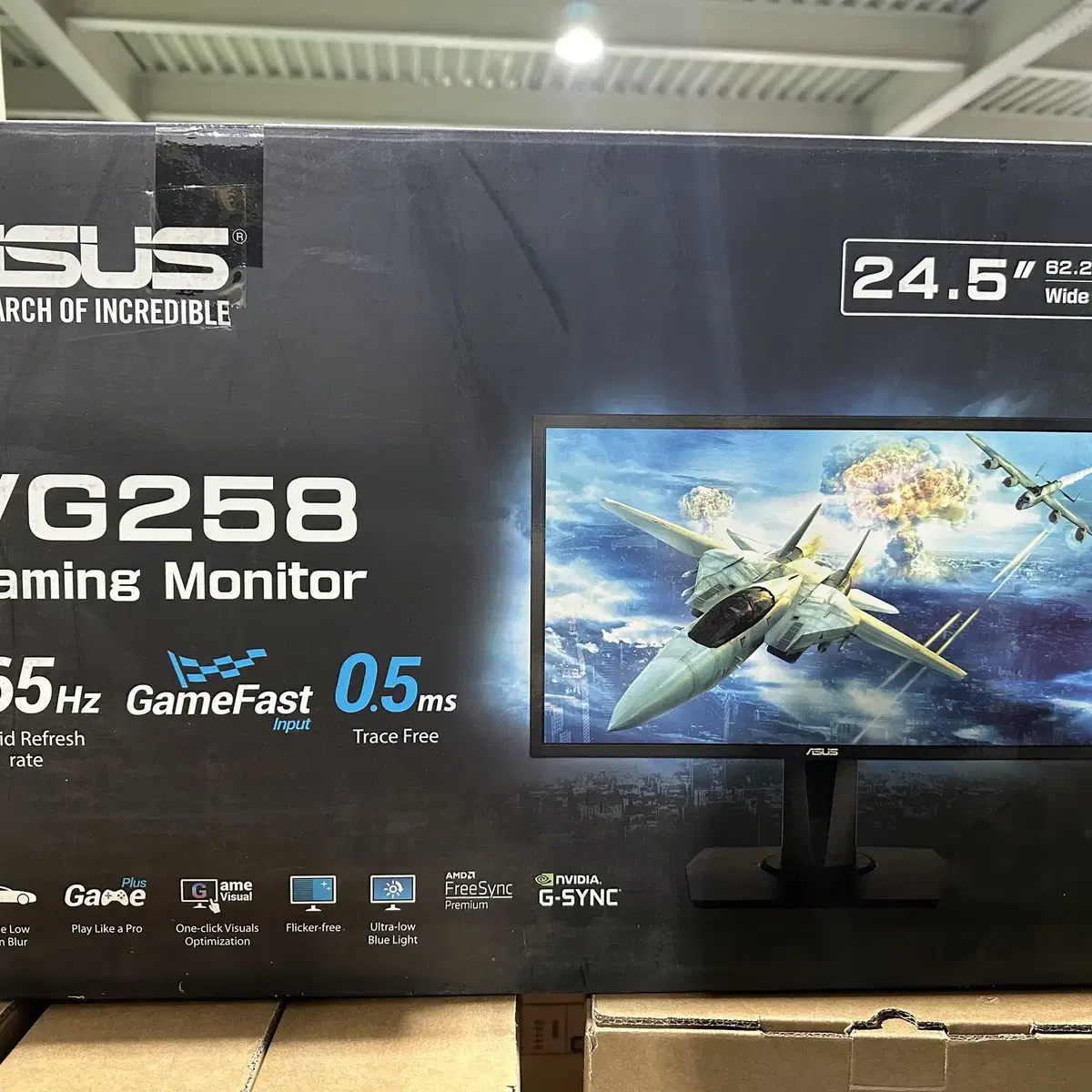 (단순개봉) ASUS 24인치 165Hz 게이밍 모니터 (VG258)