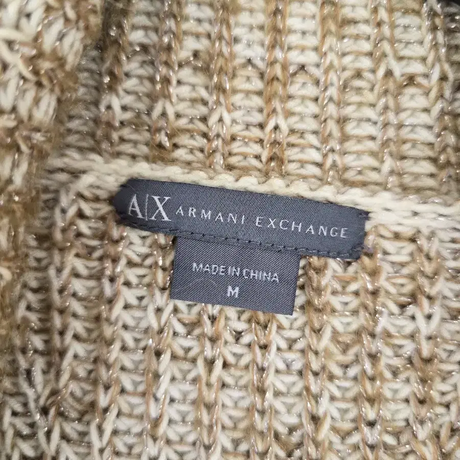 정품 알마니익스체인지 ARMANI EXCHANGE  울가디건