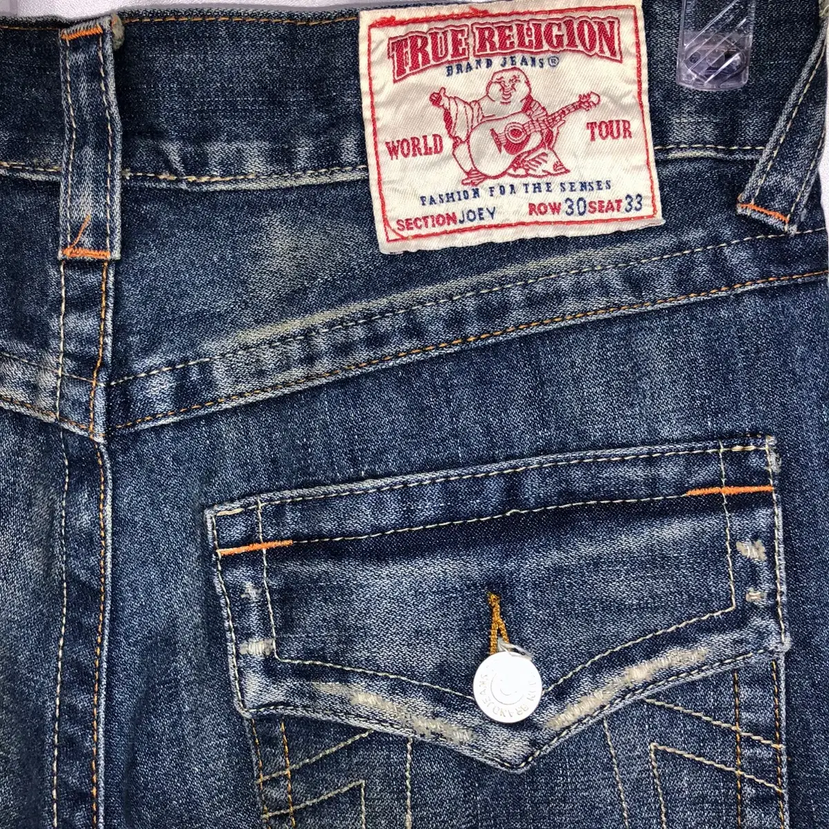 True Religion 데님 팬츠 Joey 스타일 (W30)