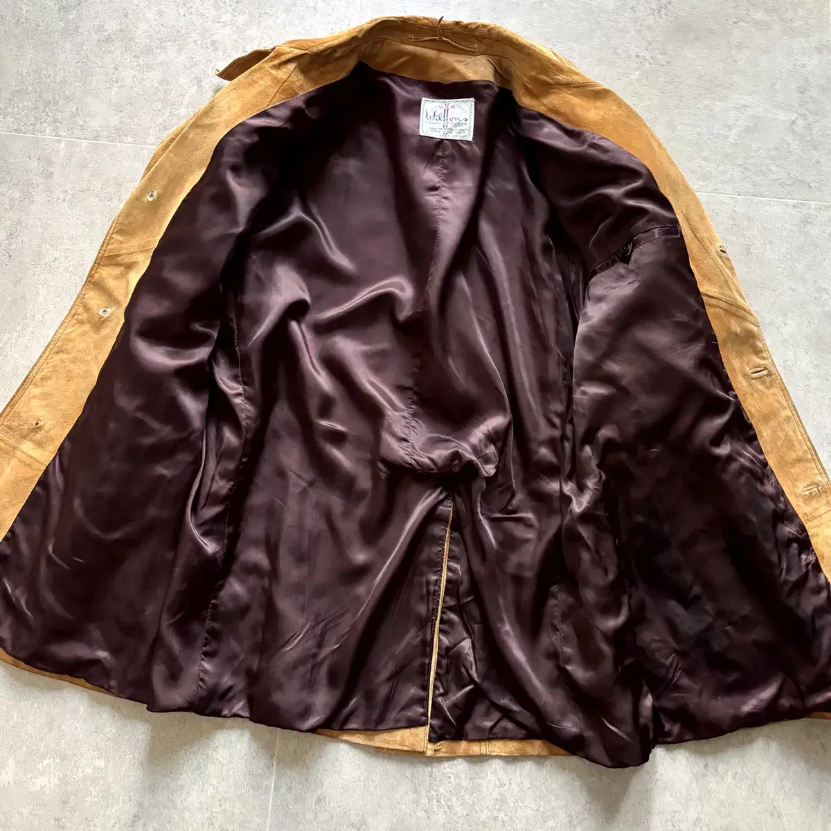 60's Wilsons Leather 스웨이드 사파리 자켓 100~103