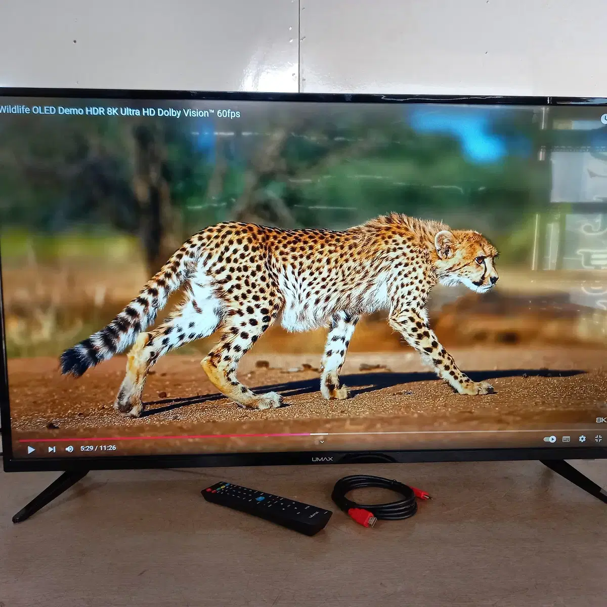 (수원)2024년 구입 43인치 FHD LED TV 팝니다 /모니터 가능