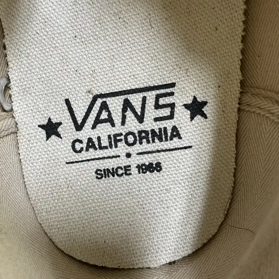 [270mm] 반스 어센틱 아이보리 Vans