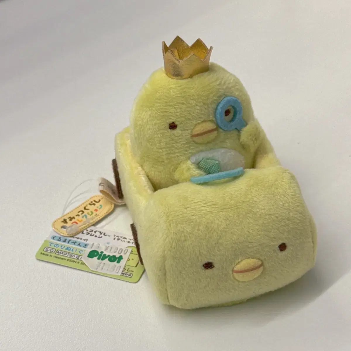 Japan Classic Vintage Sumikko Gurashi XS Penguin Tenori doll Automobile doll Bulk