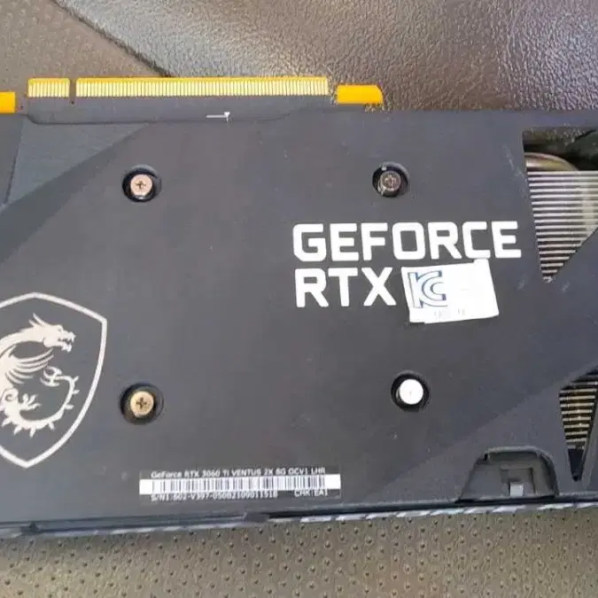 MSI RTX 3060Ti 8GB  그래픽카드 팝니다