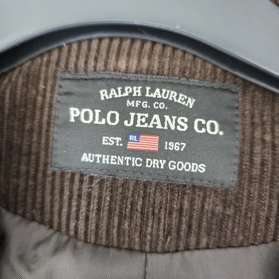 랄프로렌 POLO JEANS 코듀로이 브라운 자켓