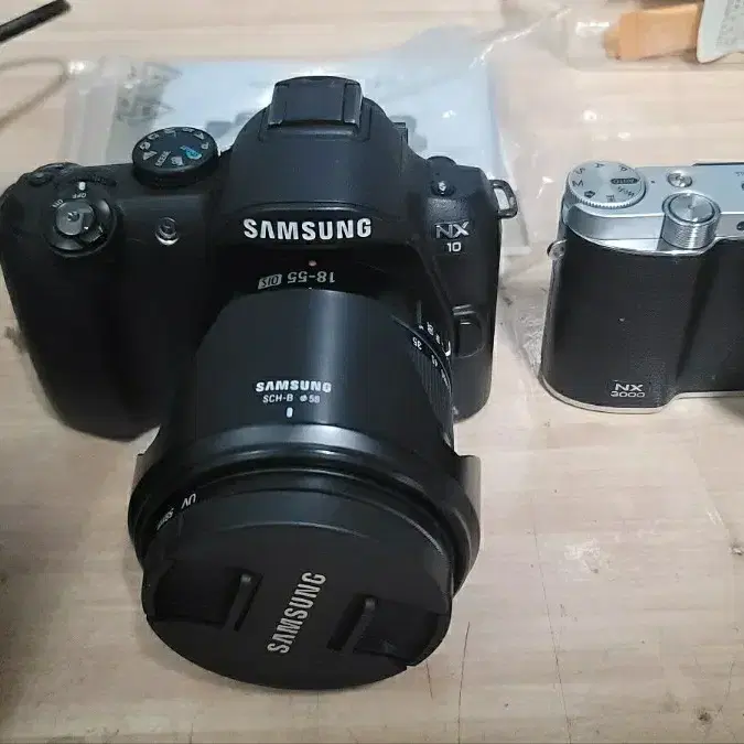 삼성 미러리스 카메라 NX3000+NX10 2대일괄