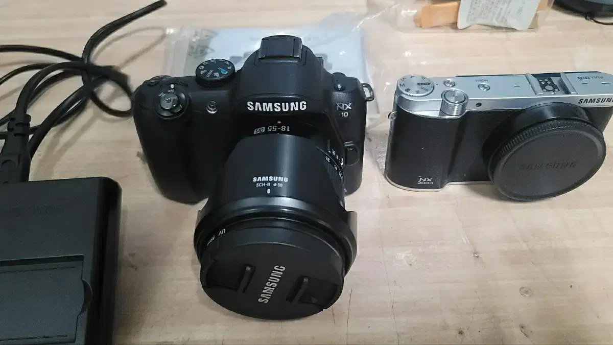 삼성 미러리스 카메라 NX3000+NX10 2대일괄