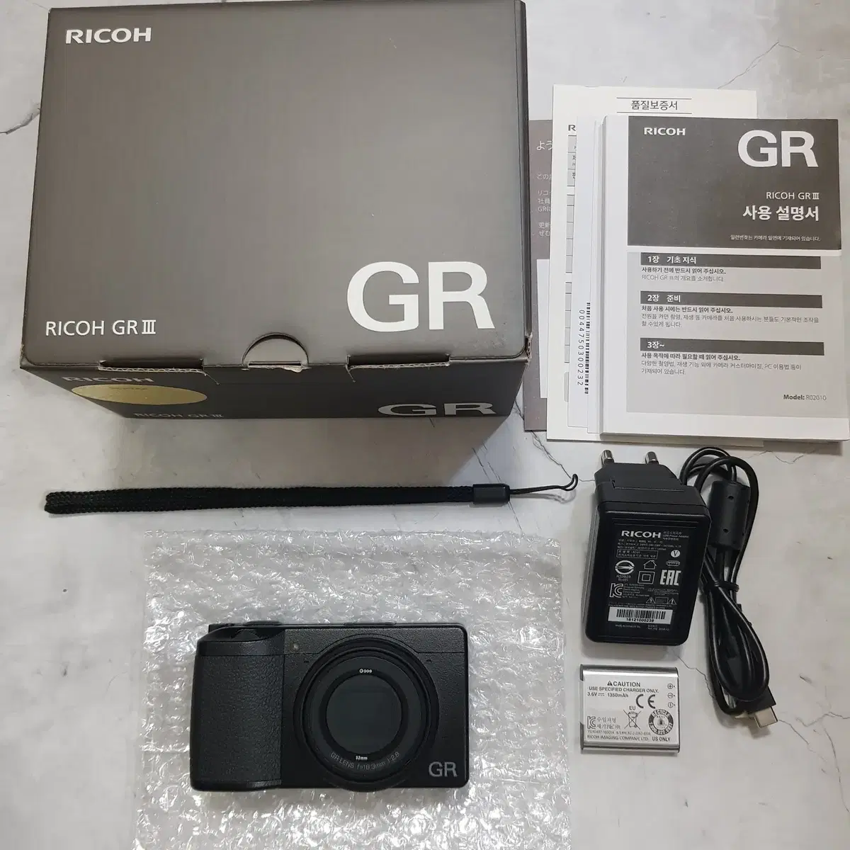 리코 RICOH 세기몰 정품 GR III GR3 보증많이남음 깨끗 풀박스