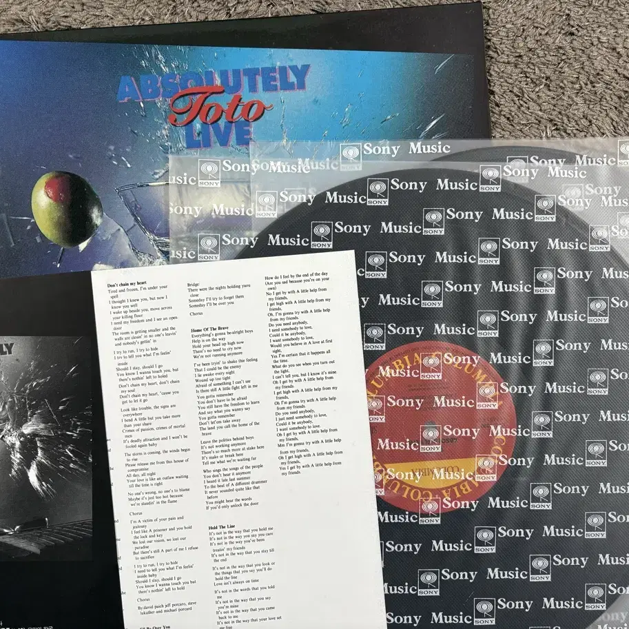 toto 라이브 2LP