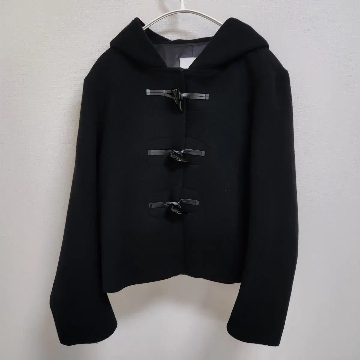 르누이 소피 더플 코트 sophie duffle coat (Black)