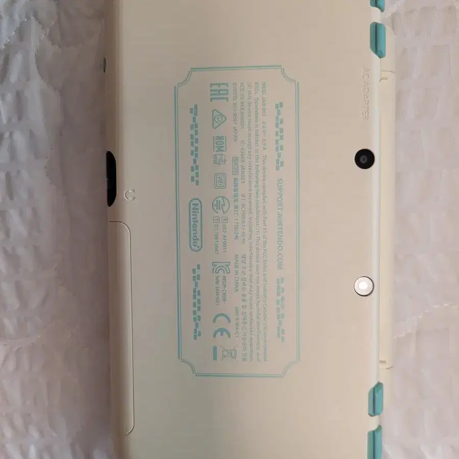 new 닌텐도 2ds xl 동물의숲 에디션 풀구성