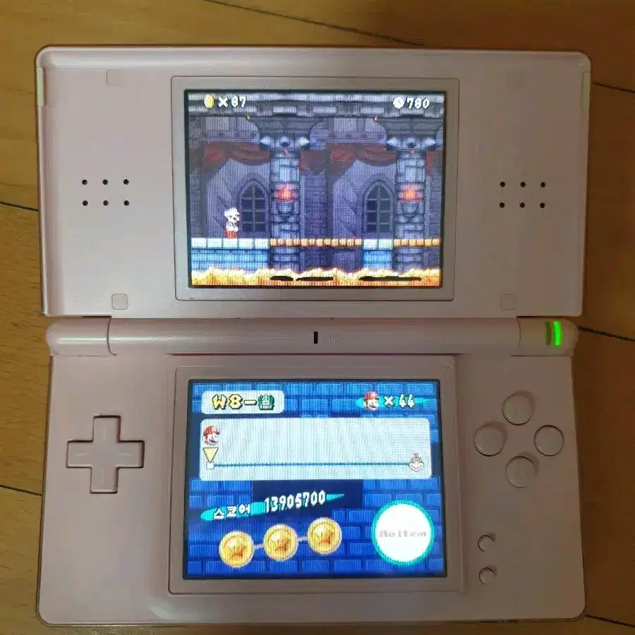 닌텐도 ds lite 핑크 게임기