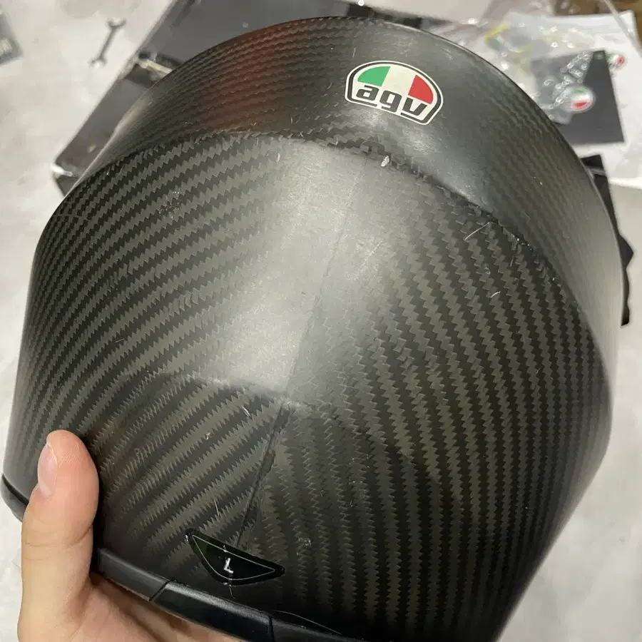 AGV AX-9 카본헬멧