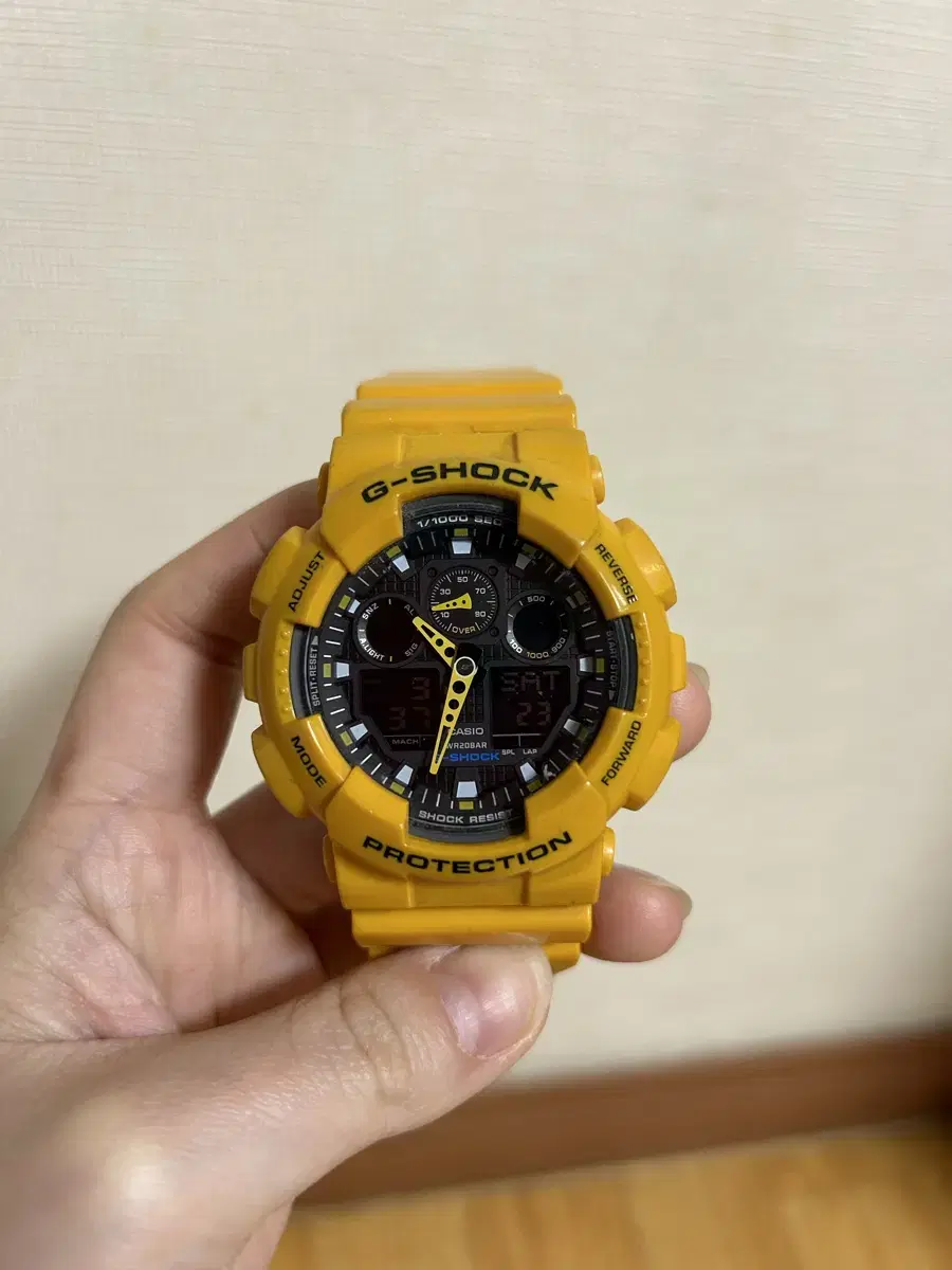 지샥 g-shock 빅페이스 범블비 시계