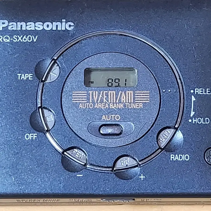 빈티지 파나소닉 RQ-SX60V 오디오 카세트 라디오 플레이어