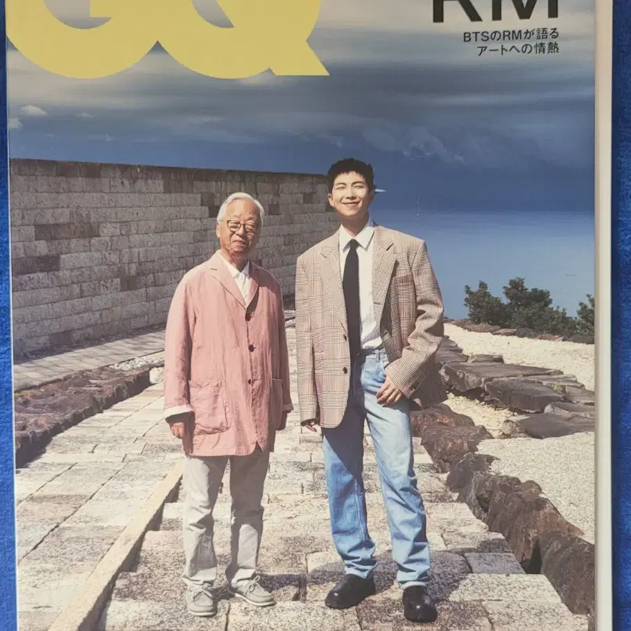 GQ japan RM magazine 남준 지큐 잡지