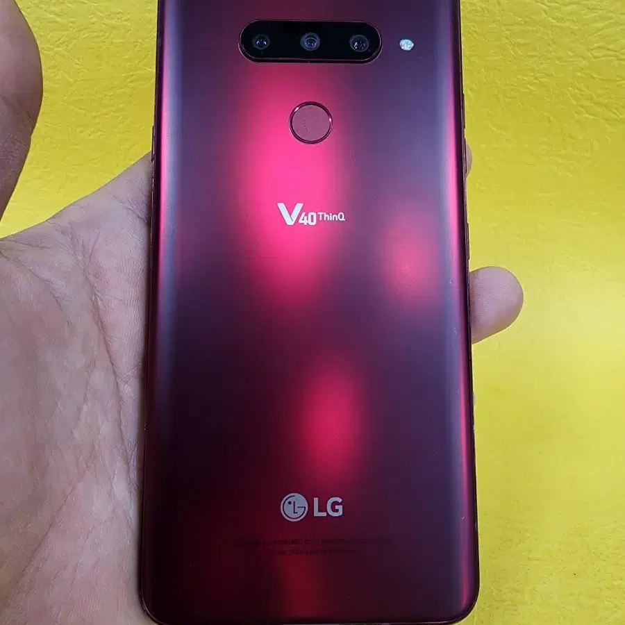 LG V40 128기가 레드 *무잔상외관굿상태굿~/#90226