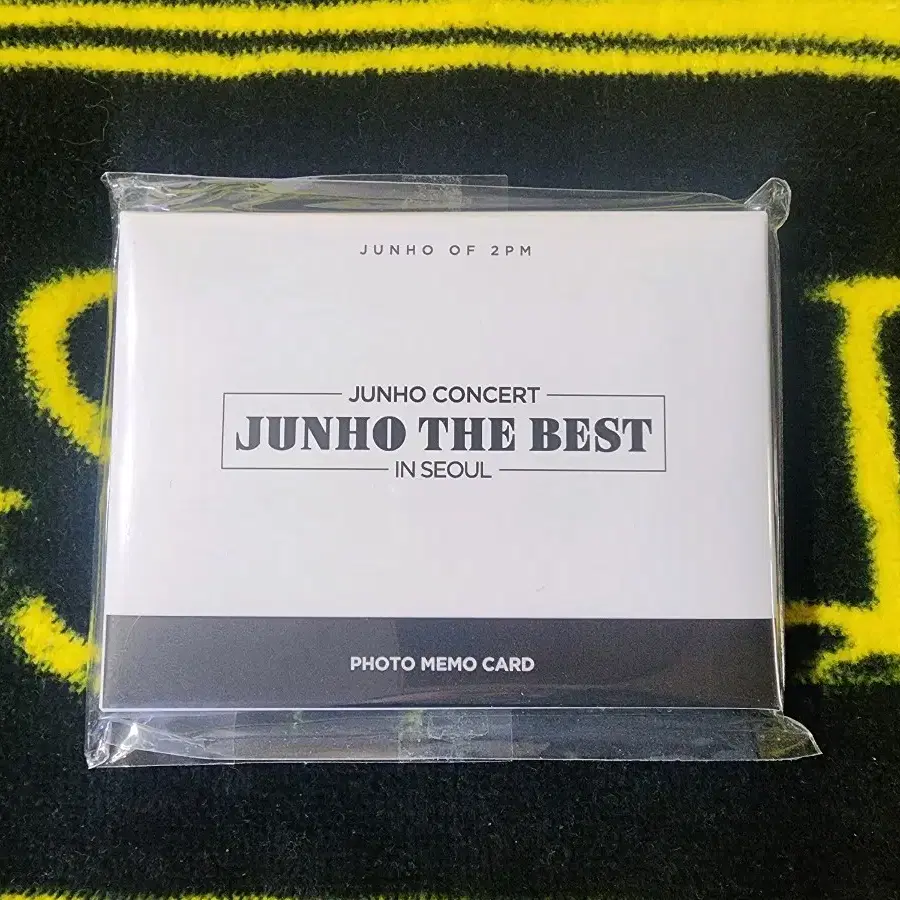 2pm준호 이준호 Junho the best 포토메모카드 셋트 미개봉