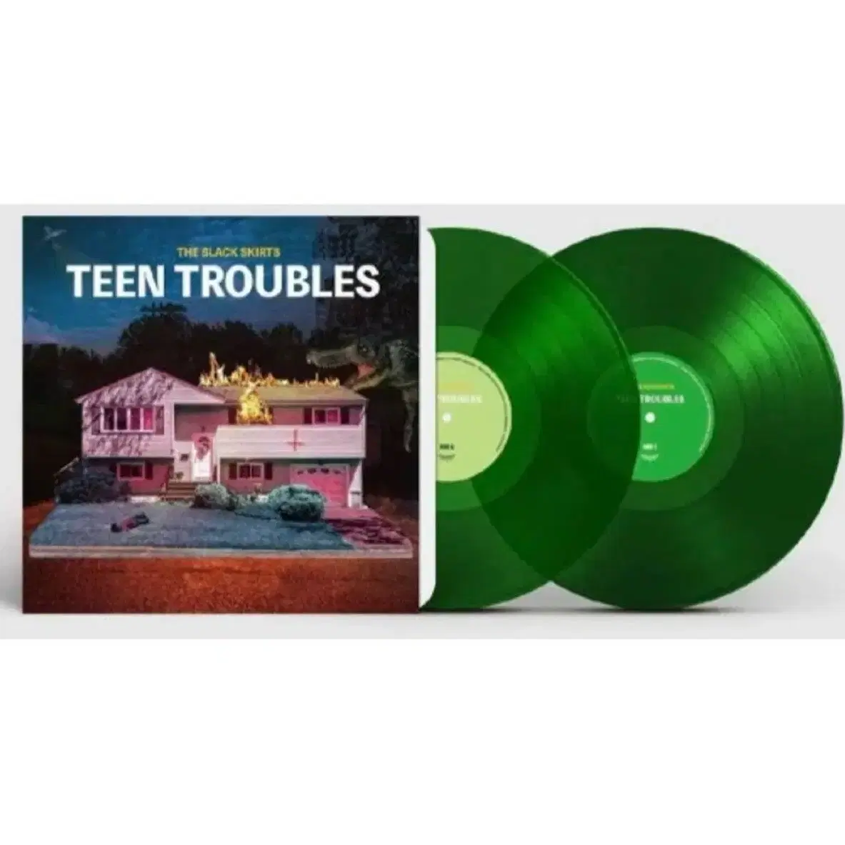 미개봉 검정치마LP_TEEN TROUBLES