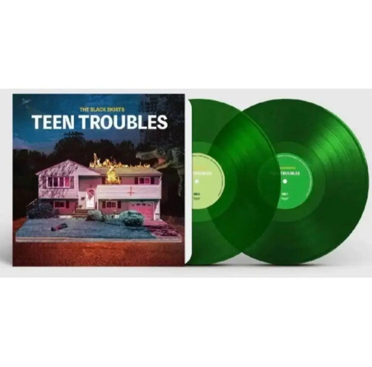 미개봉 검정치마LP_TEEN TROUBLES