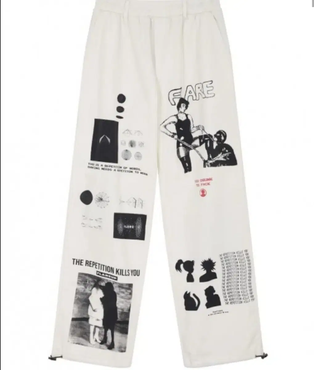 플레어업 season artwork pants