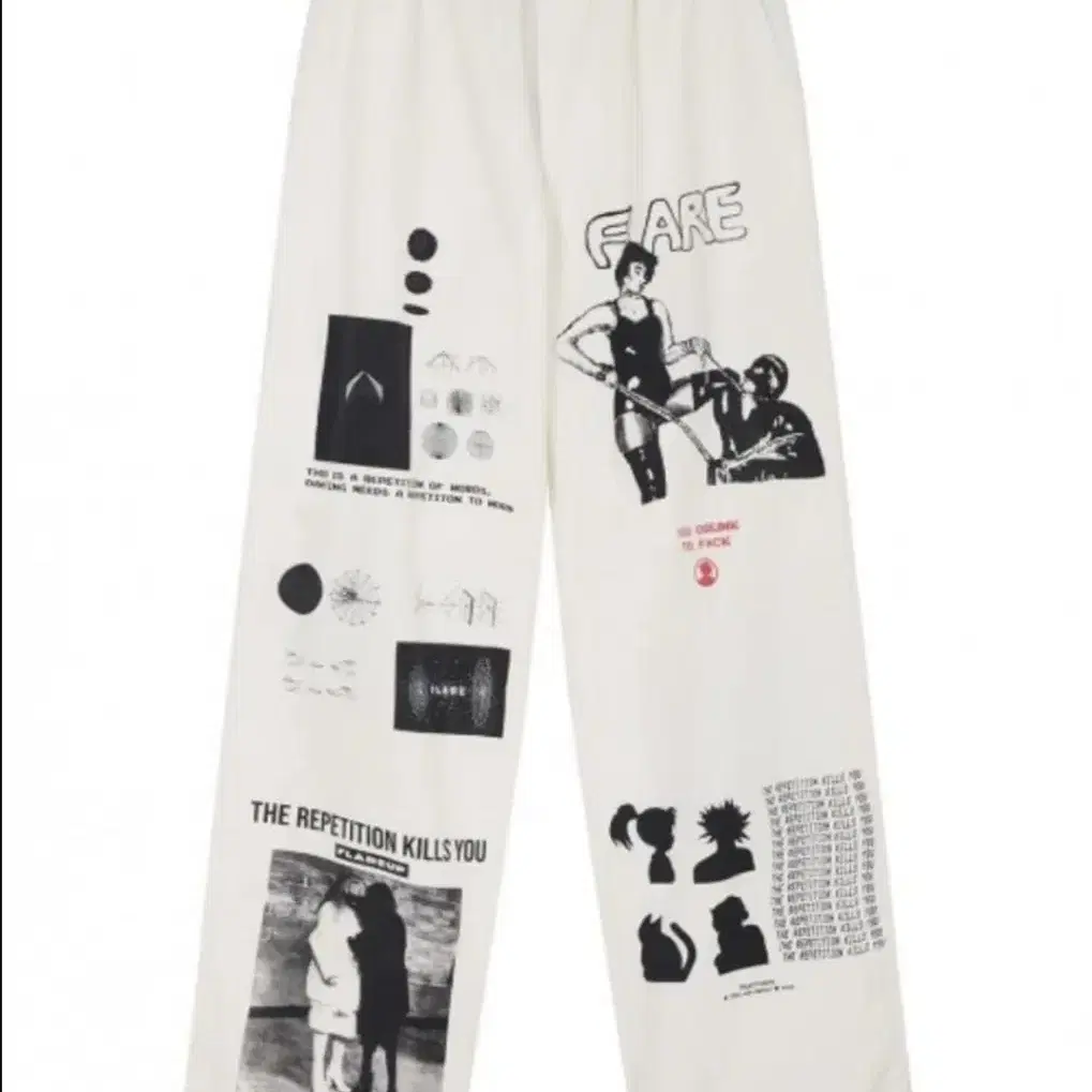 플레어업 season artwork pants