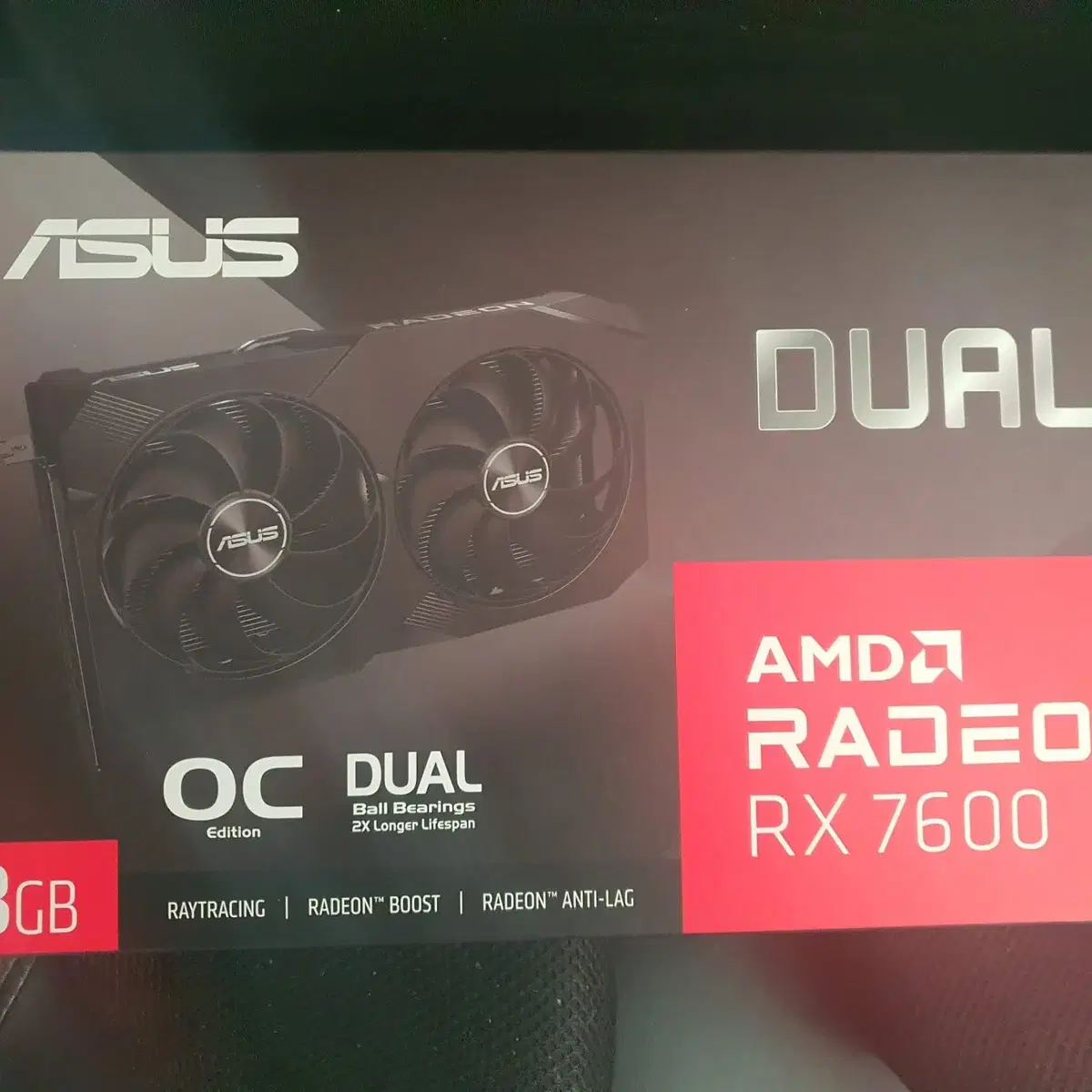 ASUS DUAL 라데온 RX 7600 O8G