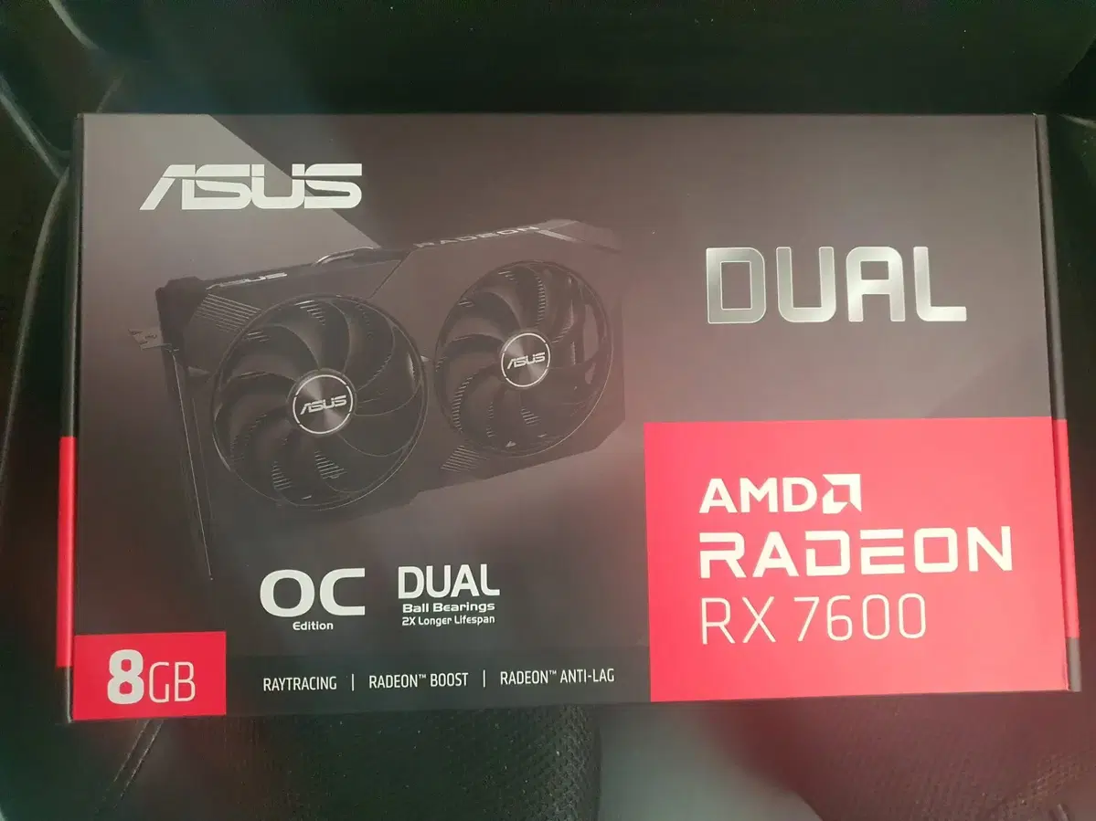 ASUS DUAL 라데온 RX 7600 O8G