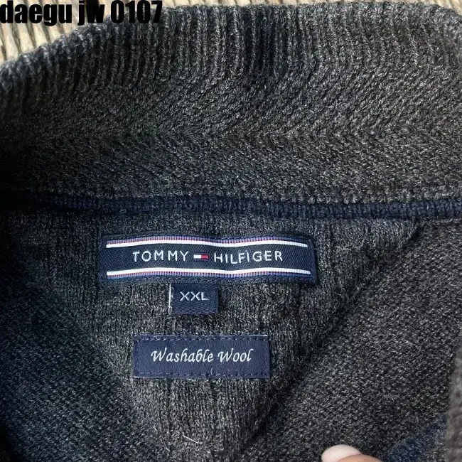 XXL TOMMY HILFIGER ZIPUP 타미힐피거 집업