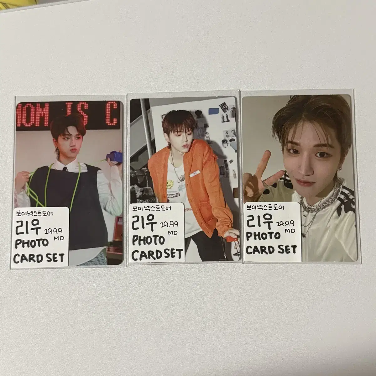 boynextdoor riwoo 19.99 Photocard Set bulk WTS