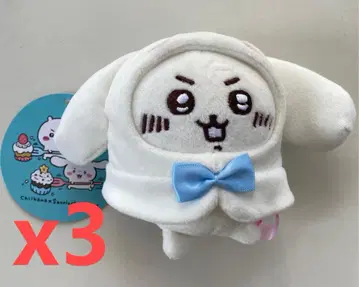 치이카와 (먼작귀) 시나모롤 마 스캇 쁘띠 미니 후드 산리오 3개 세트