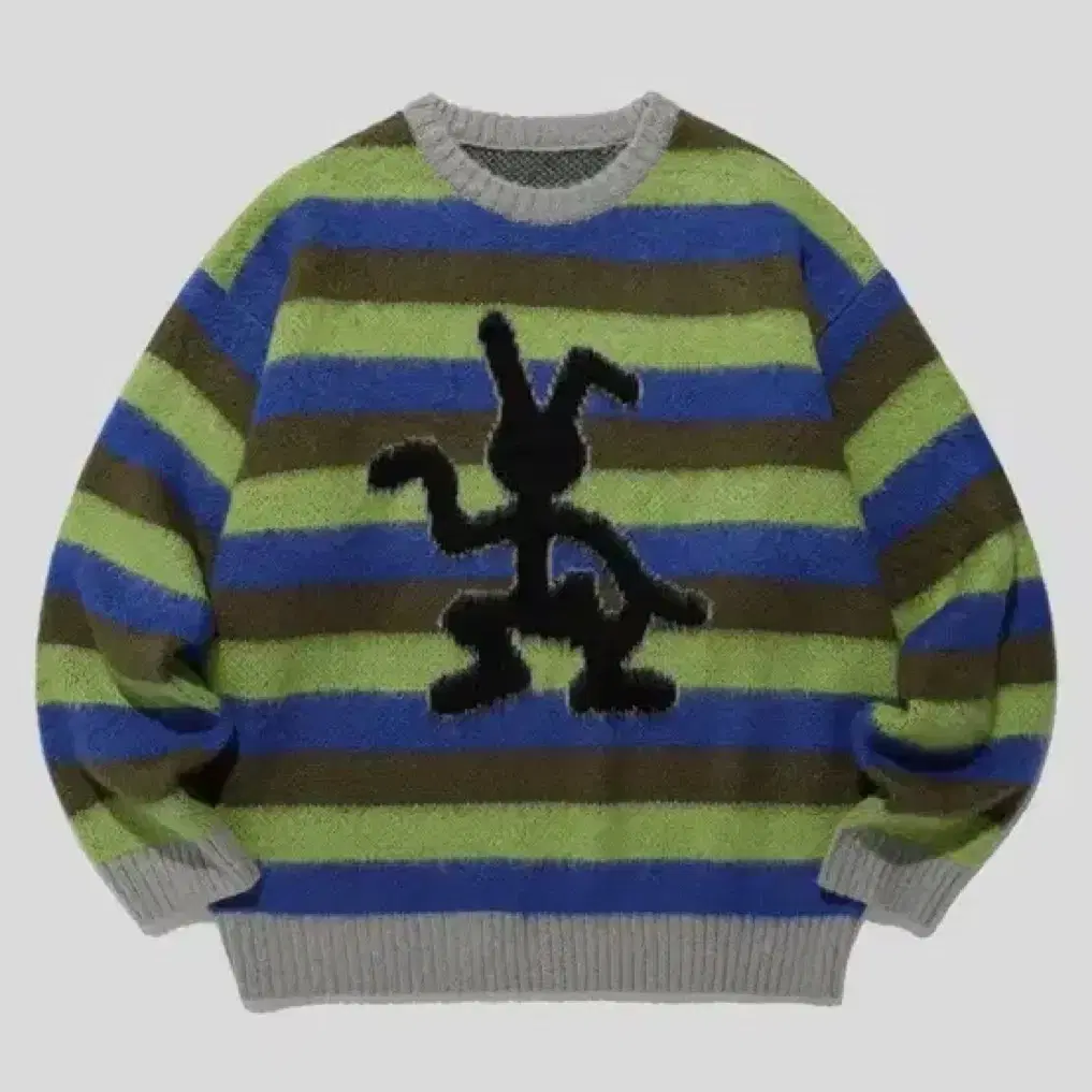 이스트쿤스트 WEIRD RABBIT ST KNIT_BLUE