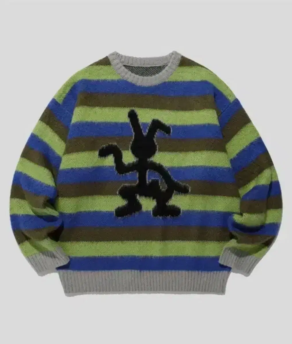 이스트쿤스트 WEIRD RABBIT ST KNIT_BLUE