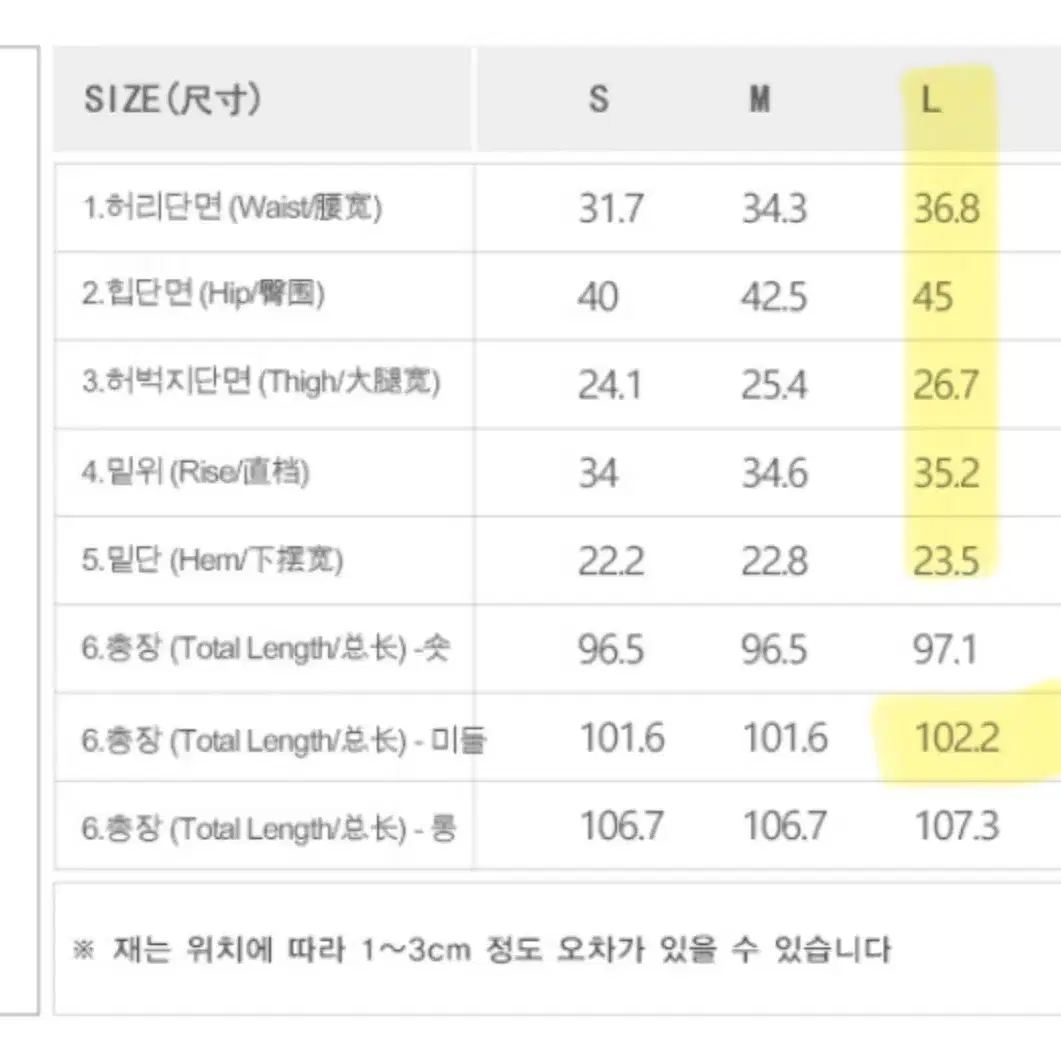 [새상품] 부츠컷 청바지