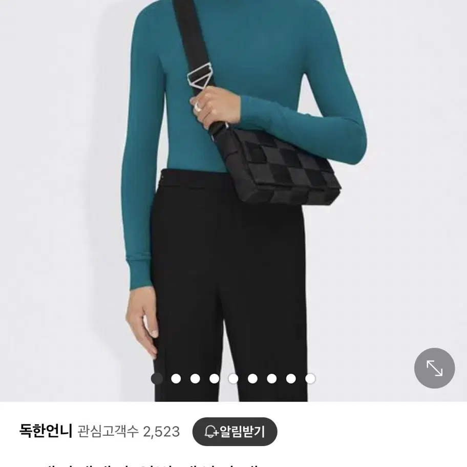 보테가베네타 위빙 메신저 백