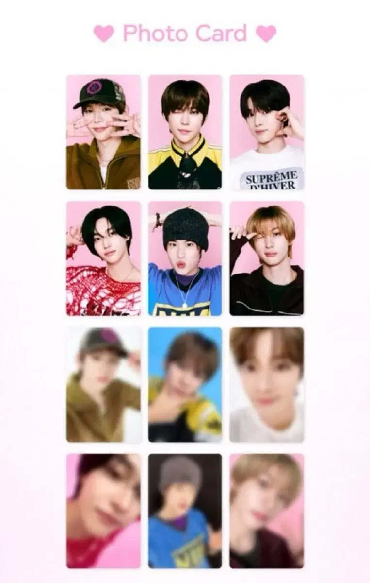 md buncheol 슴콘 sm shotaro wonbin sungchan eunseok chanyoung sohee photocard WTS