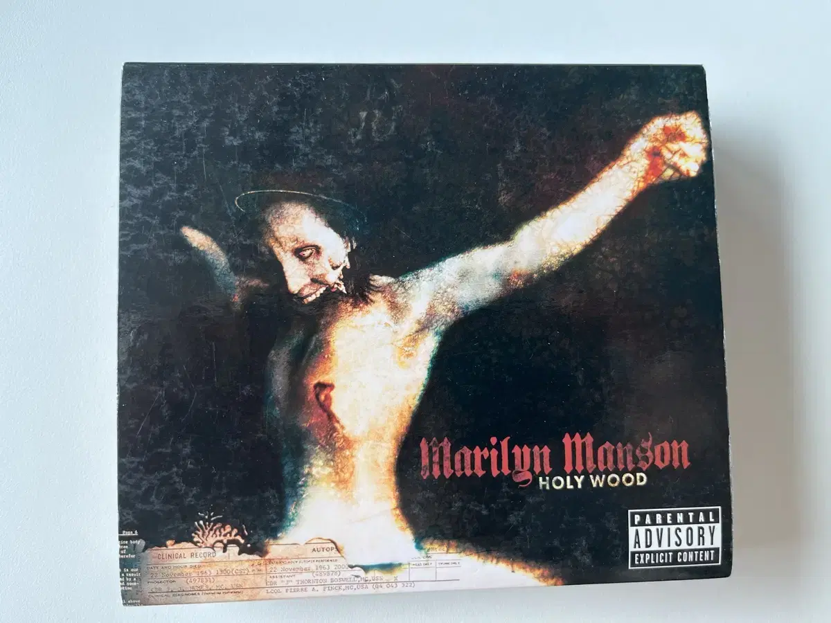 마릴린 맨슨 홀리우드 CD Marilyn Manson Holy wood