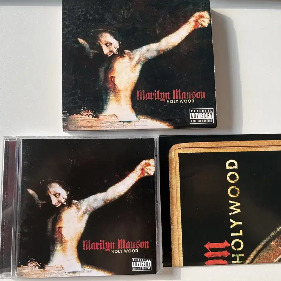 마릴린 맨슨 홀리우드 CD Marilyn Manson Holy wood