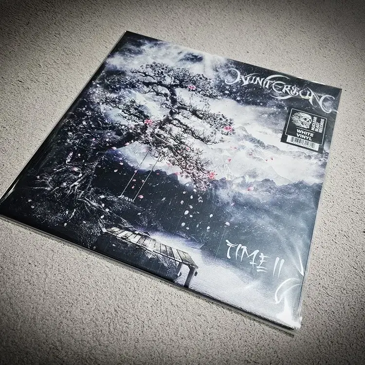 윈터썬(wintersun) Time II 화이트 LP 미개봉 신품