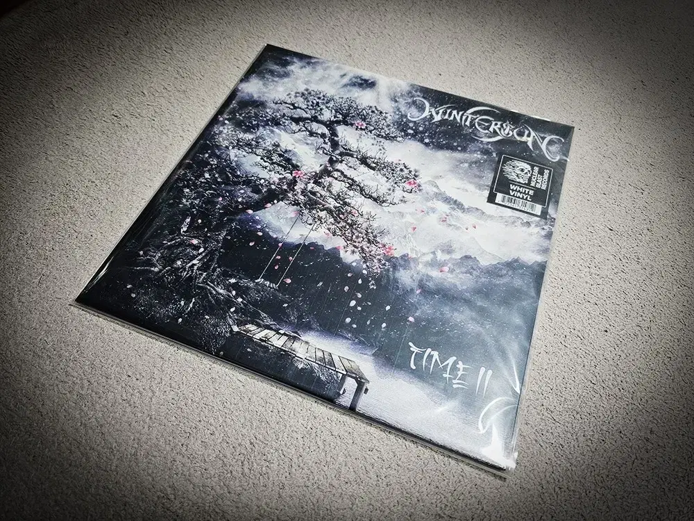 윈터썬(wintersun) Time II 화이트 LP 미개봉 신품