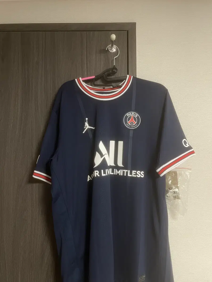 Paris Saint-Germain PSG 21-22 Messi Home Jersey Champions League Edition