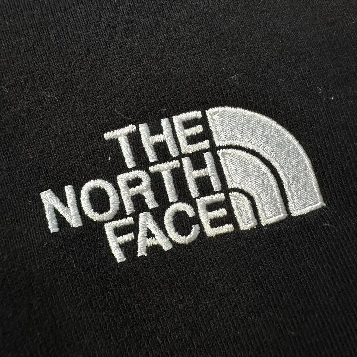 [2XL] 노스페이스 남성 TNF 블랙 패치로고 후드 티셔츠 N4432