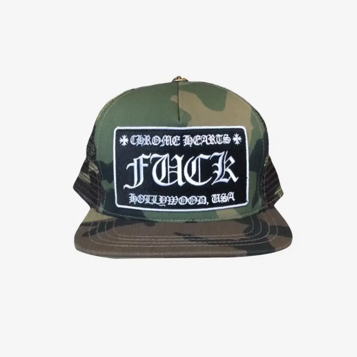 Chrome hearts Fuck Hollywood Trucker hat